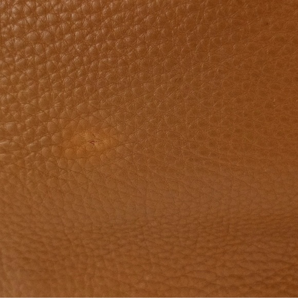 Prada Brown Leather Tote with Gold Accents - Picture 3 of 10